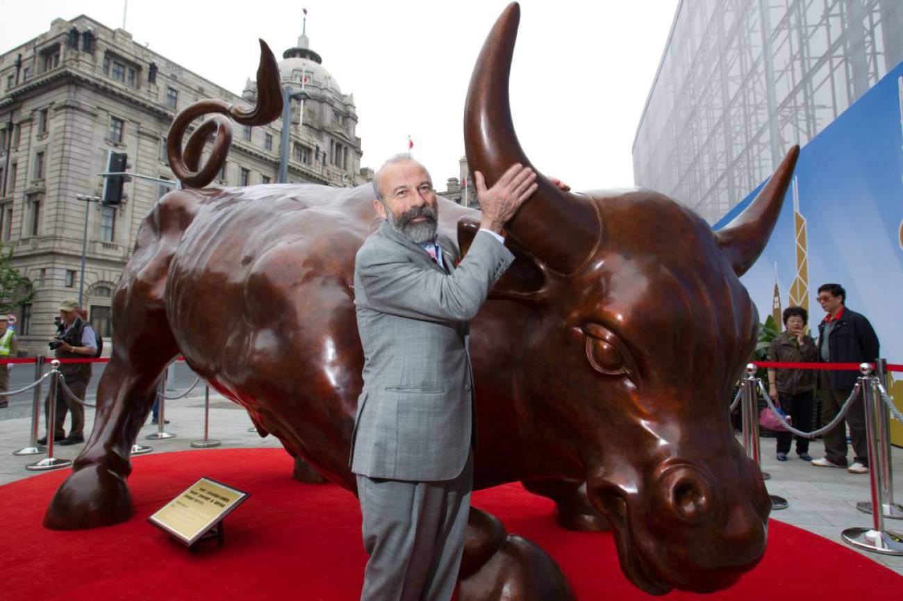 Arturo Di Modica, sculptor of the Charging Bull