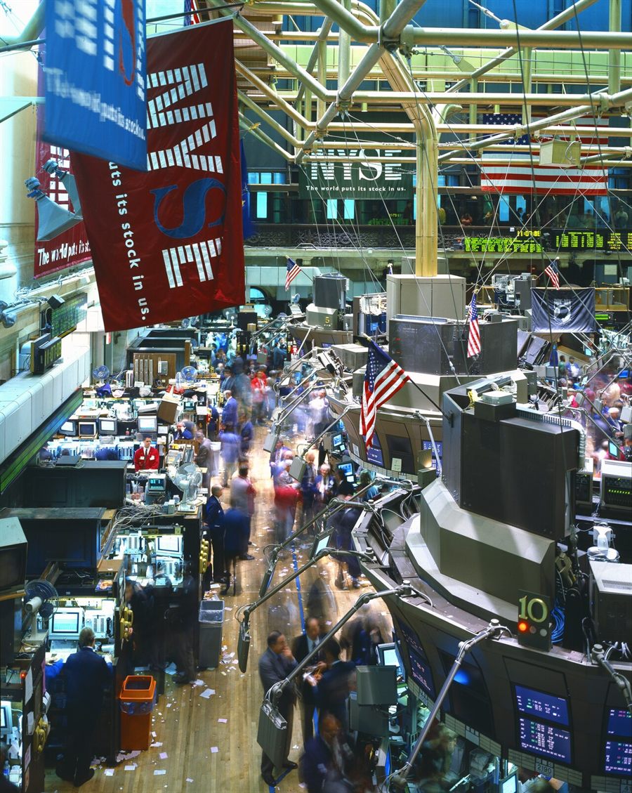 New York Stock Exchange trading floor